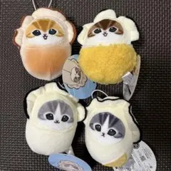 mofusand モフサンド カキにゃん ぷにゃぷにゃマスコット 牡蠣 4種