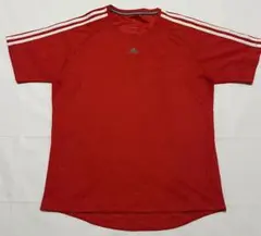 adidas Tシャツ レッド L