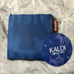 カルディ　2026エコバッグ　Helpers ブルー