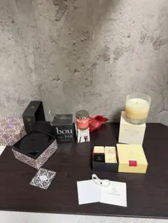 【未使用】アロマキャンドル4点セット+おまけ　まとめ