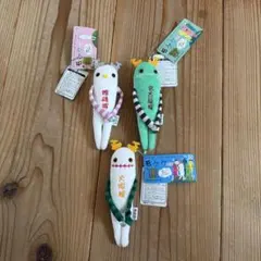 モケケ ご当地限定 お城　ぬいぐるみストラップ 3体セット