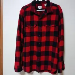 Levi's レッドブラック チェックネルシャツ