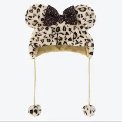 ファンキャップ フリー ミニー ヒョウ柄　レオパード　ブラウン