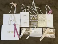 Christian Dior ショップ袋 限定 ギフトバッグ まとめ売りのサムネイル