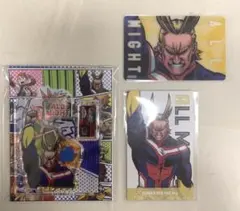 ☆ ヒロアカ　アクリルフィギュア　クリアカード　名刺カード　オールマイト