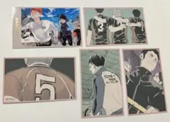 ハイキュー メモリアルコレクション 第2弾 箔押し 烏野 セット