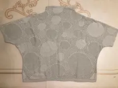 美品　ジャンニ ロ ジュディチェ　半袖ニット サマーセーター　イトキンのサムネイル