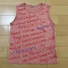 PERSON'S ノースリーブTシャツ　タンクトップ　M 古着のサムネイル