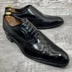 855 【訳あり】TAKEO KIKUCHI 革靴 黒 6 約26.0cmのサムネイル
