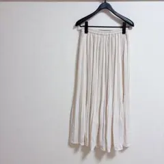 【美品】INGNI フレアスカート アイボリー フリー 秋冬上品 シルエット