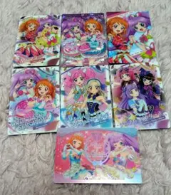 アイカツ！×プリパラ ウエハース　7枚セット
