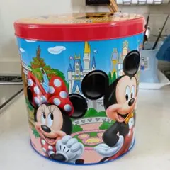 ミッキー ミニー ミルクチョコレートクランチ缶