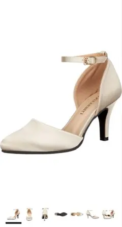 アンクルストラップ パンプスヒール