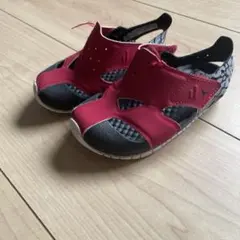 ナイキキッズ サンダル ジョーダンレッド/ブラック