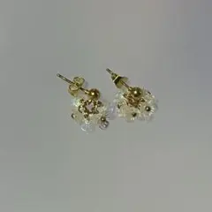 花束ピアス（ミニ）