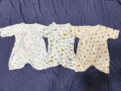 新生児用　コンビ肌着 3点セット