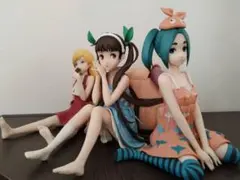 物語シリーズ 西尾維新大辞展 EXQおすわり3体セット