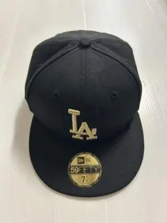 NEWERA LA 59FIFTY ベースボールキャップ 金刺繍