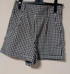 レディース　ショートパンツ　ギンガムチェック