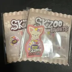 SKZOO ジップバッグ　ステッカー　フォクシニー　アイエン　セット