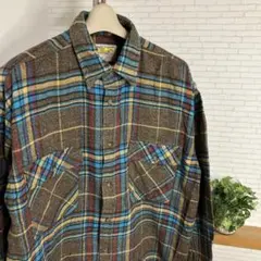 80s 90s OUT PORT ネルシャツ　ヴィンテージ　ビンテージ