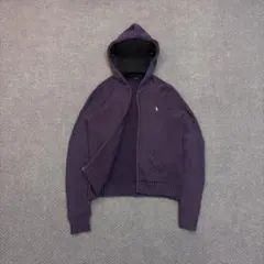 ア*ー様 90s Polo Ralph Lauren ニット　パーカー ジップパ