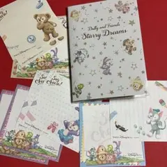 ダッフィーと仲間たち ふせんブックバラメモ　メモ用紙セット