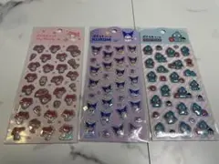 サンリオ ぷくっとシール 3枚セット