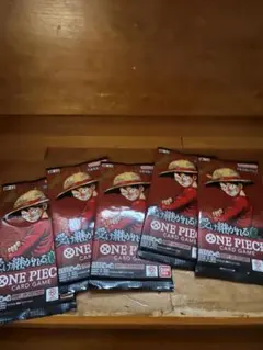 ONE PIECE カードゲーム 受け継がれる意志　5パックセット