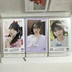 =LOVE イコラブ 野口衣織 ミニフォト3枚セット 超特急逃走中
