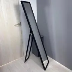 【直接引渡し】IKEA FLAKNAN 姿見鏡 黒のサムネイル