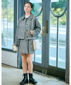 ラブトキ　チェックジャケットSETUP 160 フォーマル　卒服