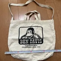 BEN DAVIS 2WAY トートバッグ キャンバス地のサムネイル