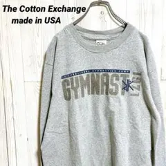 USA製　The Cotton Exchange ロンT Lサイズ　カレッジ調のサムネイル