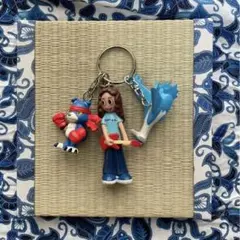 【ほぼ新品】Hoodmart ハンドメイド キーホルダー 90s〜00sの当時のキーホルダーを組み合わせて作る