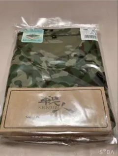 未使用　陸自迷彩　速乾素材Tシャツ　戦人　 L2枚のサムネイル