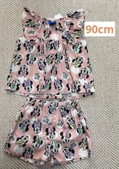 ディズニー　ミニーちゃん　セットアップ