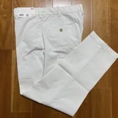ユニクロ　スマートアンクルパンツ　オフホワイト　M
