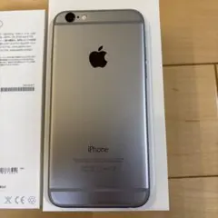 龍*郎様 Apple iPhone 6 スペースグレー 64GB