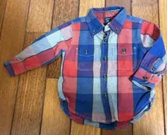 babyGap チェック柄長袖シャツ 12-18ヶ月
