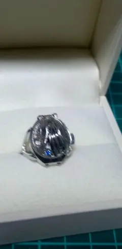 ORIENT 手巻き リングウォッチ 21JEWELS 稼働 青石付き