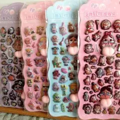 クライベイビー3D立体 おしりぷにぷにシール4枚セット