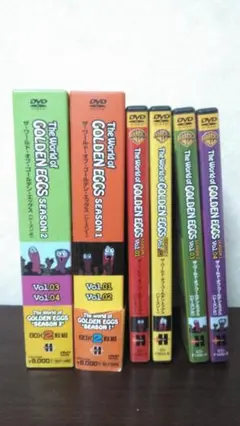 中古品　The World of　GOLDEN EGGS 4巻セット