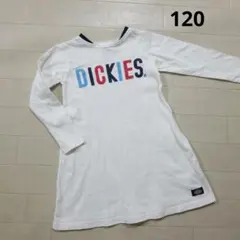 120♡ブリーズ♡ワンピース♡長袖♡白♡子供♡キッズ♡女の子