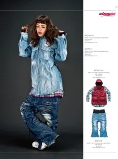 アトマイズ　ATMYS スノーボードウェア　デニム柄 2026年最新】atmysの人気アイテム - メルカリ