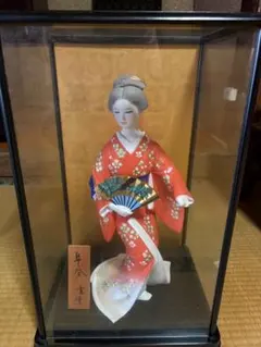 日本人形 舞妓 紫の羽衣 着物 伝統工芸品 日本人形 舞妓 紫の羽衣 着物 伝統工芸品 - メルカリ
