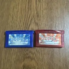 ゲームボーイアドバンス　ポケモン　ルビーサファイア　ポケットモンスター