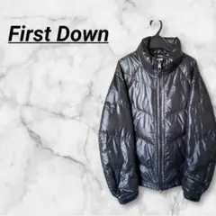 【極暖・希少】FIRST DOWN ファーストダウン　ダウンジャケット