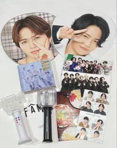 timelesz まとめ売り ペンライト うちわ 会報 CD FAM 菊池風磨