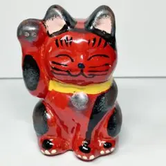 埼玉春日部张子 招き猫 錆　アンティ—ク